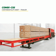 Conteneur COMBI-CSS SLIP-SHEET - TRAILER - Chargeur pour conteneurs 20/30/40' - Capacité 30 000 kg_0
