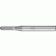 Fraise sur tige WRC D. 4 mm L. Tête 13 mm D. De la tige 6 mm carbure engrènement 3 PLUS PFERD Fraise sur tige WRC D. 4 mm L. Tête 13 mm D. De la tige 6 mm carbure engrènement 3 PLUS PFERD