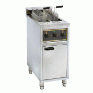 Friteuse professionnelle sur coffre électrique 2 x 10 litres - PRFE20C