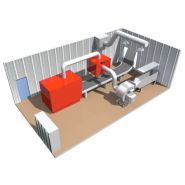 LOCAL INSONORISÉ POUR CHAUDIÈRE BIOMASSE