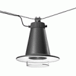 Luminaire pendo suspension caténaire