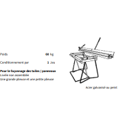 Plieuse combinée pour façonnage des tuiles et panneaux - 91-000-BENDER.RTG - 91-000-BENDER.B1G.RTG_0