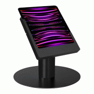 Support de bureau Domo Slide avec fonction de recharge pour iPad Air 13 pouces 2024 - noir - Bravour® Support de bureau Domo Slide avec fonction de recharge pour iPad Air 13 pouces 2024 - noir - Bravour®