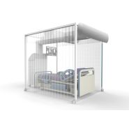 Tente mobile d'isolement silencieux pour patients immunodéprimés - isolair®