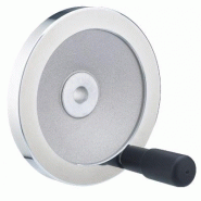 VOLANT PLEIN ALUMINIUM - MOYEU RAINURE - POIGNEE TOURNANTE (13-14) VOLANT PLEIN ALUMINIUM - MOYEU RAINURE - POIGNEE TOURNANTE (13-14)
