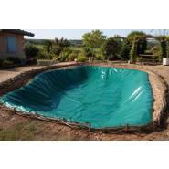 Bâches de bassin sur mesure - Résistance aux UV et intempéries - Toile PVC enduite