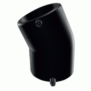 Coude électrosoudable à 30° PE 100 SDR 11 D 090 - Référence 0361527220