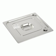 Couvercle inox AISI 304 Etanche avec poignée GN 2/3 - Gastroland - 3701666003363 Couvercle inox AISI 304 Etanche avec poignée GN 2/3 - Gastroland - 3701666003363