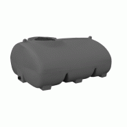 Cuve transport d'eau 2000L - BASIC - AQUA 2000 avec vanne femelle PVC DN50 et trou d'homme Ø 462