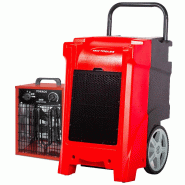 Déshumidificateur pro mobile industriel 90 L/jour en polyéthylène (PE) avec pompe de relevage et chauffage soufflant 3 kW - Efficacité optimale MW Tools BDP90WEL Déshumidificateur pro mobile industriel 90 L/jour en polyéthylène (PE) avec pompe de relevage et chauffage soufflant 3 kW - Efficacité optimale MW Tools BDP90WEL