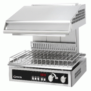 GIORIK - Salamandre plafond mobile plus, commandes électroniques, 3 foyers, surface de cuisson 560x358, compatible GN 1/1 avec maintien - SHP30 - 124