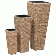 Helloshop26 - Jardinière lit surélevé plantes fleurs jardin 3 pièces jacinthe d'eau marron 02_0001340 - 3000077111538 Helloshop26 - Jardinière lit surélevé plantes fleurs jardin 3 pièces jacinthe d'eau marron 02_0001340 - 3000077111538