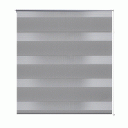 Helloshop26 - Store enrouleur gris tamisant 100 x 175 cm  fenêtre rideau pare-vue volet roulant  4102105 - gris aluminium 3000537143178