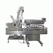 Machine de capsulage - fermeture précise des contenants - versions manuelle à automatique
