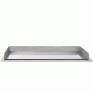 Module plancha chrome dur gaz 100 cm - Plaque acier 15 mm chromée 50 microns | Arilex FLEXI 3PC