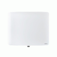 Radiateur verre connecté Verali horizontal 1900W blanc brillant - Atlantic - 507655_0