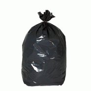 Sacs poubelle 50L 68x75cm - par 25 - Polyéthylène basse densité - Étanches