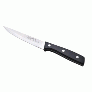 San Ignacio - Couteau multi-usage 12,5cm en acier inoxydable en couleur noire - Expert - noir inox Q4237
