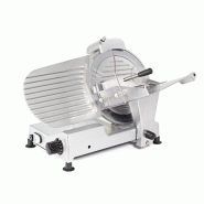 Trancheuse professionnelle GSS-275 avec lame de 275 mm, transmission par courroie, moteur ventilé et double interrupteur lumineux 24 V | Sammic - alu Trancheuse professionnelle GSS-275 avec lame de 275 mm, transmission par courroie, moteur ventilé et double interrupteur lumineux 24 V | Sammic - alu