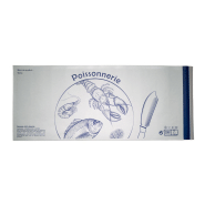 250 pochettes adhésives poissonnerie 28×66 cm - personnalisables - papier 64g/m² - étanches et résistantes 250 pochettes adhésives poissonnerie 28×66 cm - personnalisables - papier 64g/m² - étanches et résistantes