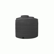 Cuve de stockage d'eau aérienne 8000L - BASIC - AQUA 8000 avec vanne PVC et vidange pro