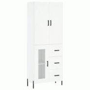 Helloshop26 - Buffet bahut commode armoire meuble de rangement organisateur cuisine salle de séjour salon haut 69,5 x 34 x 180 cm 02_0032527 - 300021 Helloshop26 - Buffet bahut commode armoire meuble de rangement organisateur cuisine salle de séjour salon haut 69,5 x 34 x 180 cm 02_0032527 - 300021