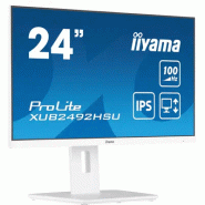 Iiyama XUB2492HSU-W6 écran plat de PC 60,5 cm (23.8") 1920 x 1080 pixels Full HD LED Blanc