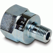 FZ1633, High Pressure Fitting, Adapter, 700 bar Maximum Operating Pressure, Connection from 1/2" NPTF Female to 1/4" NPTF Male