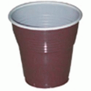 Packnwood FHC - 4 800Pcs - Goblet plastique PS marron blanc Ø 5,5cm H52mm 70ml - marron plastique FHC210G12 Packnwood FHC - 4 800Pcs - Goblet plastique PS marron blanc Ø 5,5cm H52mm 70ml - marron plastique FHC210G12