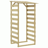 Pergola avec toit 100x90x200 cm Bois de pin imprégné Modèle AbriAtlas 59 - 318380