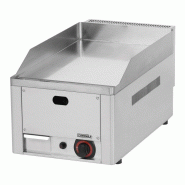 Plaque à snacker à gaz chrome lisse 4000 W, GAZ Plaque à snacker à gaz chrome lisse 4000 W, GAZ