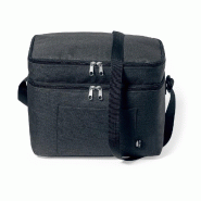 Sac Isotherme avec 2 Compartiments 30 x 24 x 19,5 cm Noir - 8435408326735
