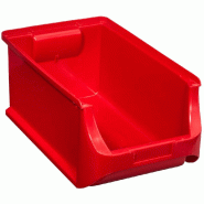 Allit Bac à bec ProfiPlus Box 4, en PP, rouge - rouge plastique 141424_0