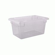 Bac alimentaire 18L 45,6x30,2x22,9cm transparent
