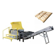 Broyeur à palettes 60 Palettes/heure avec séparateur de métaux