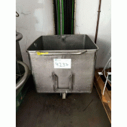 Cuve en acier inoxydable avec roues 200 litres d'occasion - référence : c4237