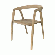 Fauteuil Félix nature - Marron Autre Bois Amadeus 54x46 cm - marron 3520071970165 Fauteuil Félix nature - Marron Autre Bois Amadeus 54x46 cm - marron 3520071970165