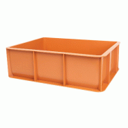 GILAC Demi bac à pâtons 400 x 300 - 12 L - Terracotta Gilac Maison G178514 - orange plastique 3573678695924