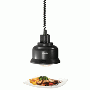 Lampes chauffantes rétractables buffets et comptoirs Noire | Bartscher - 114273