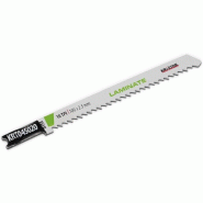 Lot de 2 lames de scie sauteuse, long. 100 mm, 10 tpi - pas de 2,5 mm, fixation en forme de U - 5400338046339