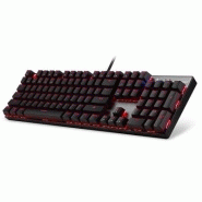 Motospeed inflictor ck104 clavier de jeu métallique  -  commutateur bleu  commutateur bleu  argent  argent 169285701