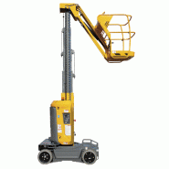 Nacelle STAR 10 : Compacte et Électrique pour Travaux Intérieurs et Extérieurs en Isère et Rhône Alpes - disponible en achat neuf et en location de courte à longue durée Nacelle STAR 10 : Compacte et Électrique pour Travaux Intérieurs et Extérieurs en Isère et Rhône Alpes - disponible en achat neuf et en location de courte à longue durée