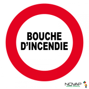 Panneaux rigides ronds 180 mm prévention incendie - PNRPSC-NV03/BCHI_0