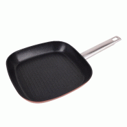 San Ignacio Agros - Poêle Grill Carrée 24x4,0cm en Aluminium Forgé Induction - aluminium Q4490