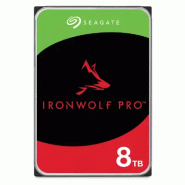 Seagate IronWolf Pro ST8000NT001 disque dur 8 To 7200 tr/min 256 Mo 3.5" Série ATA III