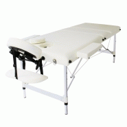 Table de massage en aluminium banc de massage pliable table de thÉrapie blanc 16_0000342