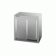 Armoire murale inox avec portes coulissantes (L)800 x (P)400 mm Armoire murale inox avec portes coulissantes (L)800 x (P)400 mm