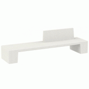 Banc public design en béton armé Cash - 3 m - Fabrication Française - 3 finitions béton et 3 versions Banc public design en béton armé Cash - 3 m - Fabrication Française - 3 finitions béton et 3 versions