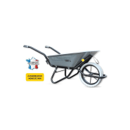 Brouette BIBOX Genius Galva Roue Increvable HAEMMERLIN | 303710100