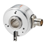 Codeur multitours à arbre creux traversant 28 mm - Ø 90 mm - interface SSI  - type 9081